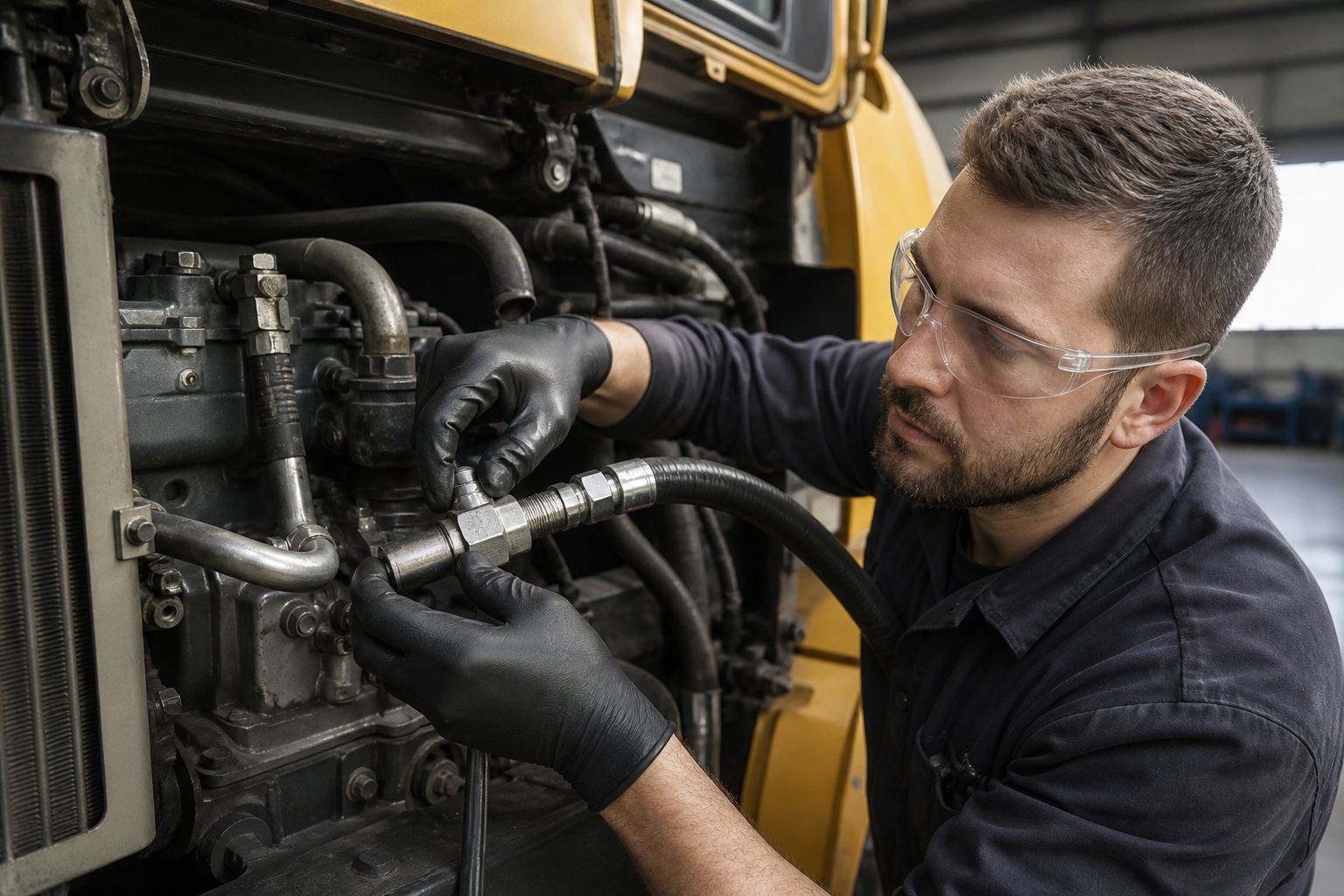 aluminum AC fittings on passenger vehicle system